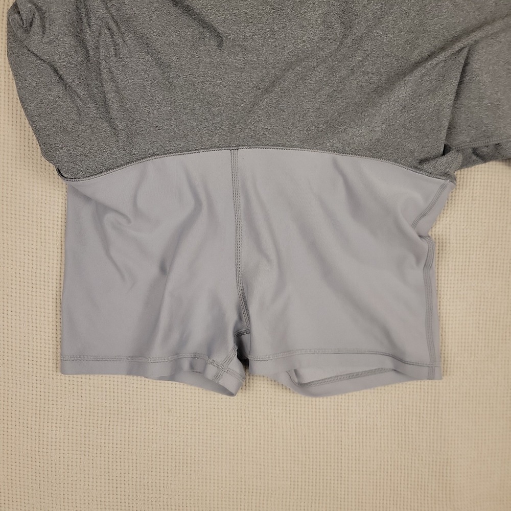 Nike Tennis Skirt Womens M Gray Skort Pockets Activewear Outdoor Gym Summer - Picture 7 of 9